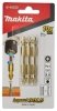 Zestaw 3szt. Podwójnych końcówek wkrętakowych bit PZ2 Makita Impact Gold B-45222
